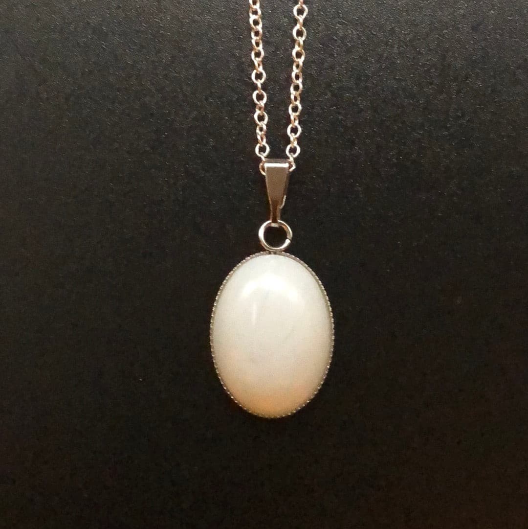 Opalite Pendant Necklace-Pendant-DopeAlchemy-DopeAlchemy.com