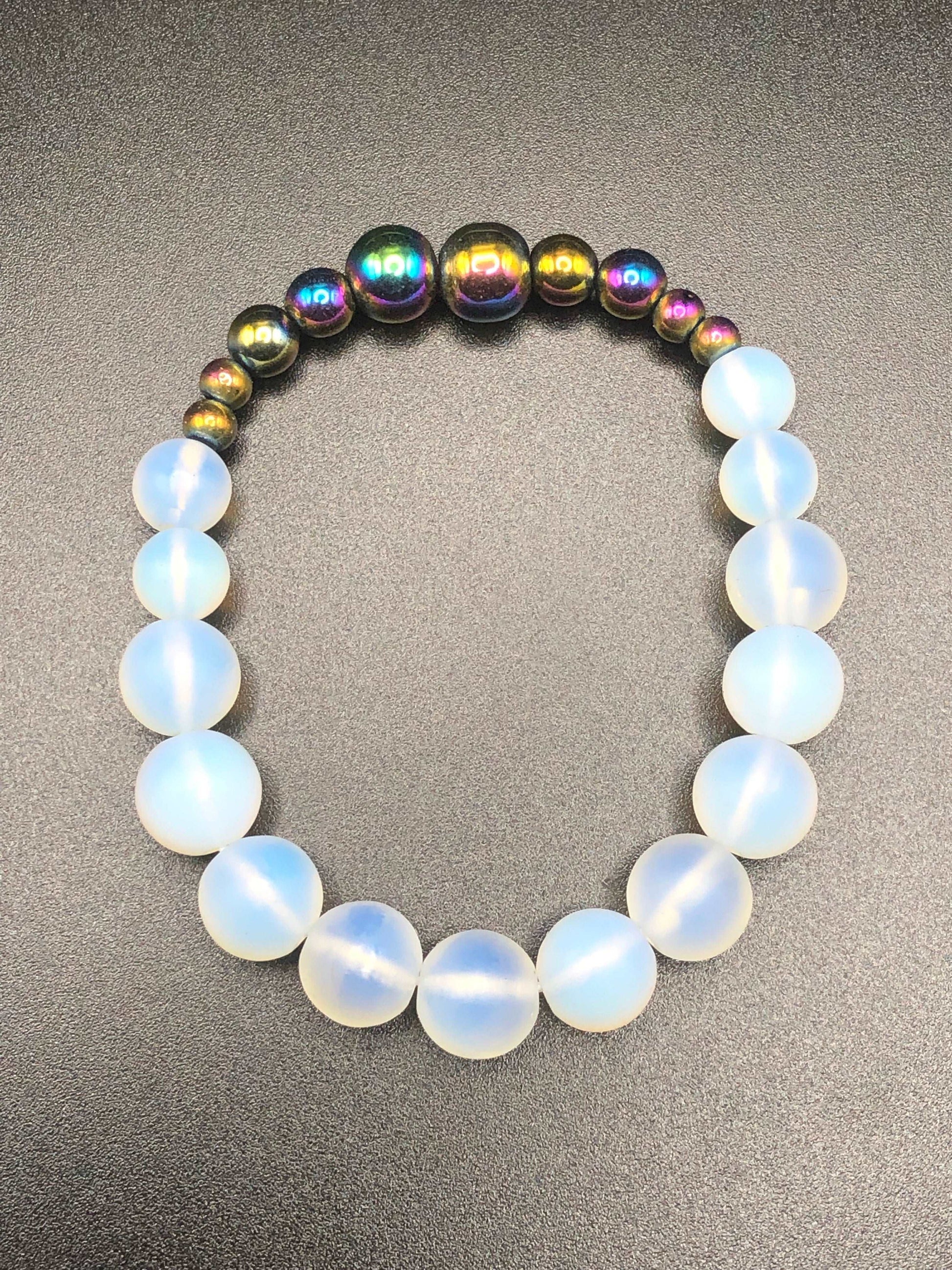 Rainbow Hematite Bracelet - Kimi Designs