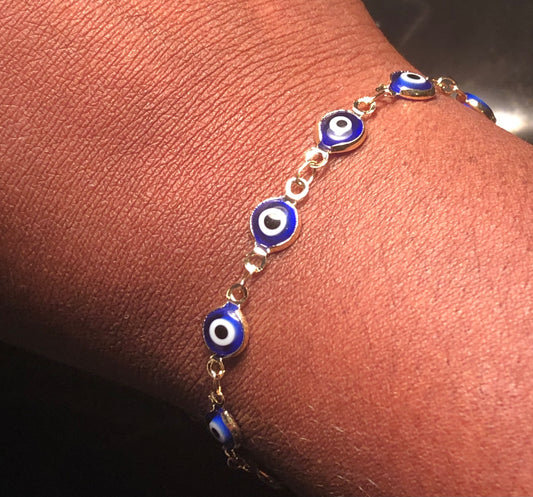 Evil Eye Protection Charm Bracelet