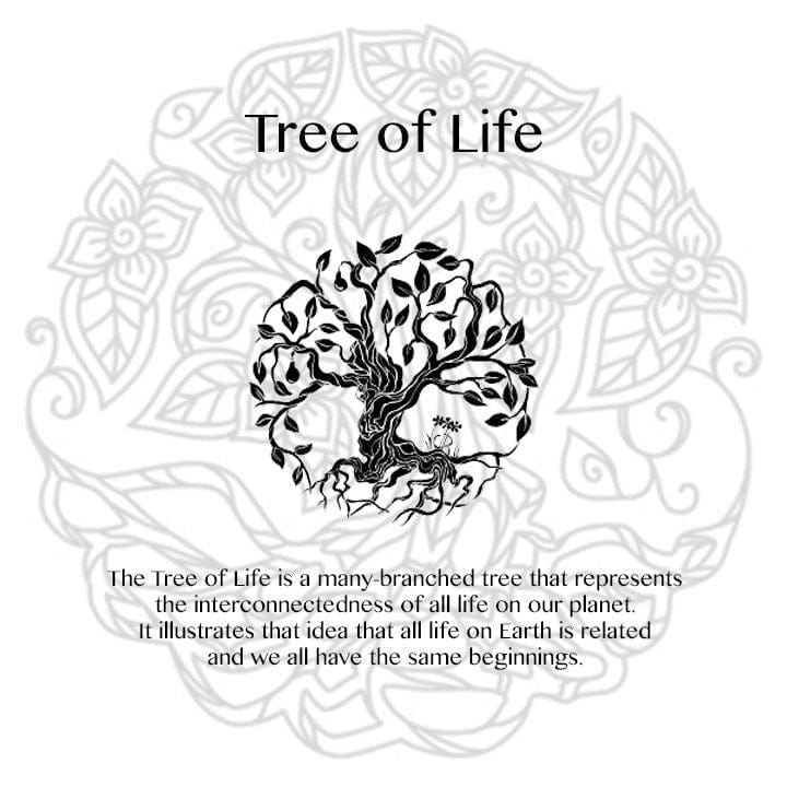 Tree of Life x Silver Charm Necklace